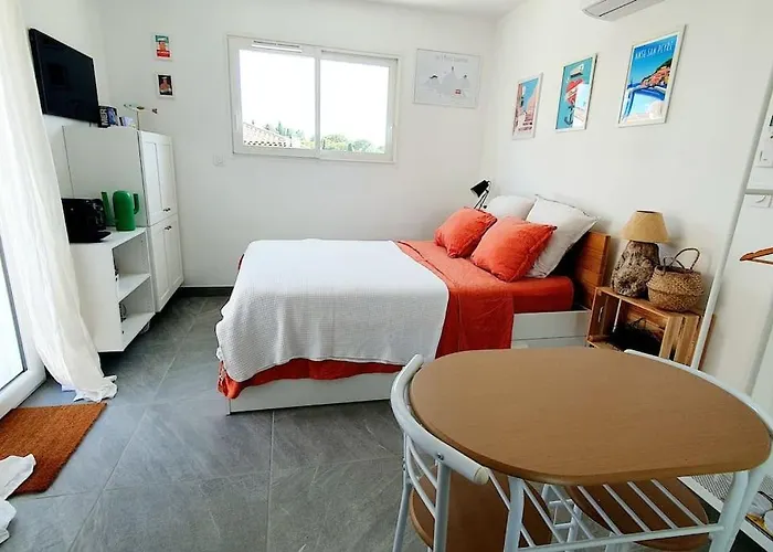 Avec Jardin Et Parking Proche Plages Et Sainte-musse *